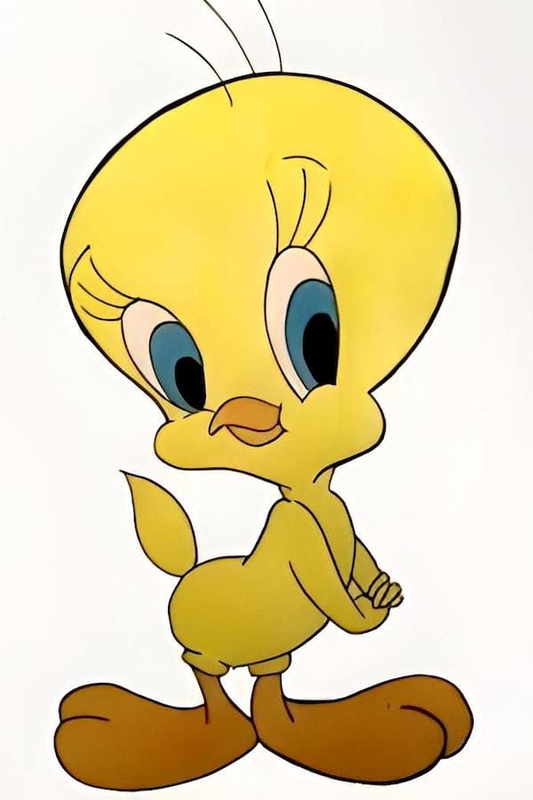 tweety-cartoon-pencil-drawing-art-and-craft