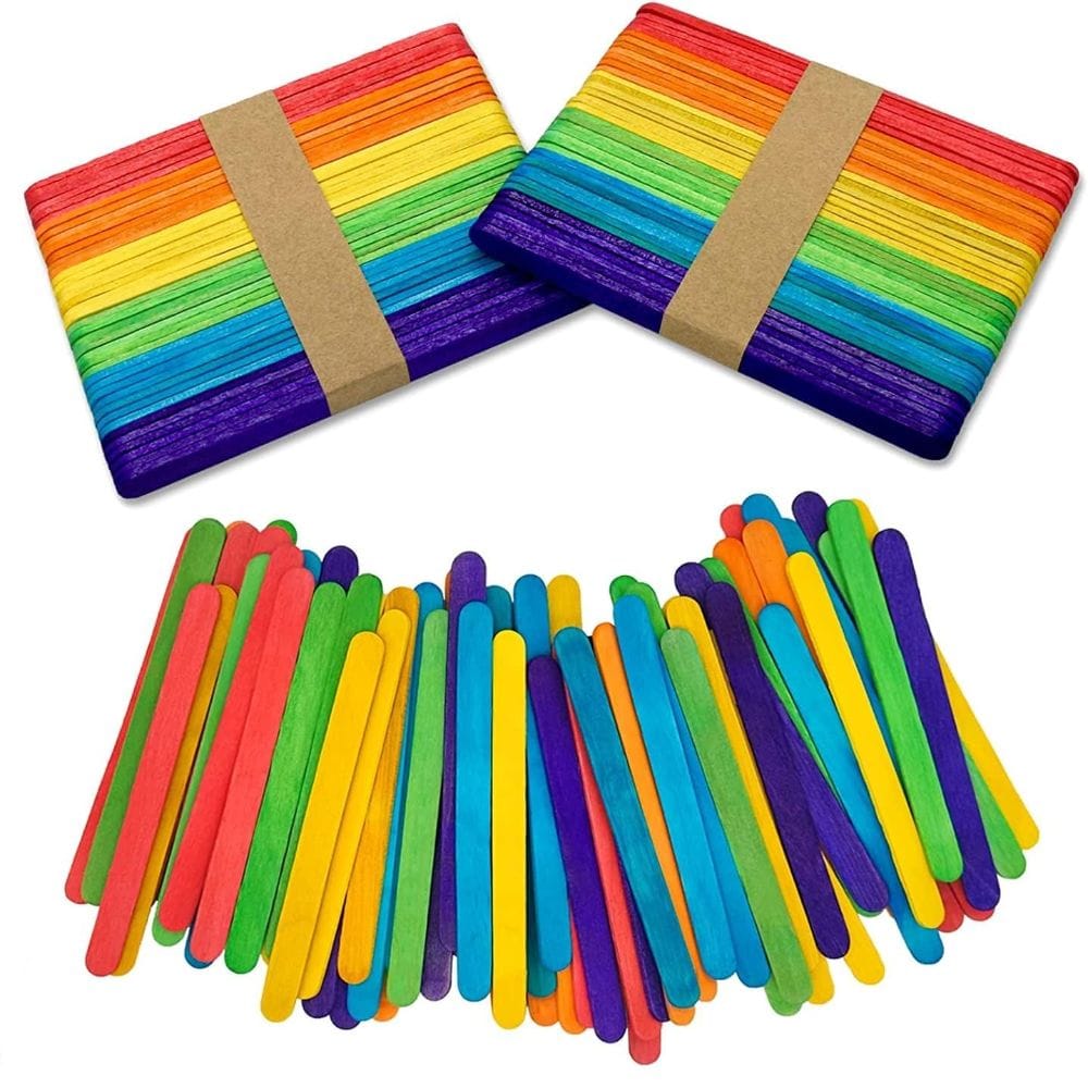 Ice Cream Sticks Colour (50 pcs)