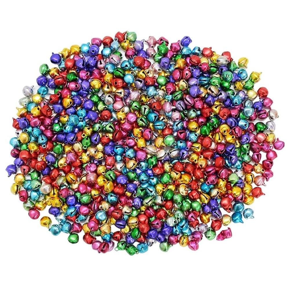 Metal Matt Colourful Ghungru (25 pcs)