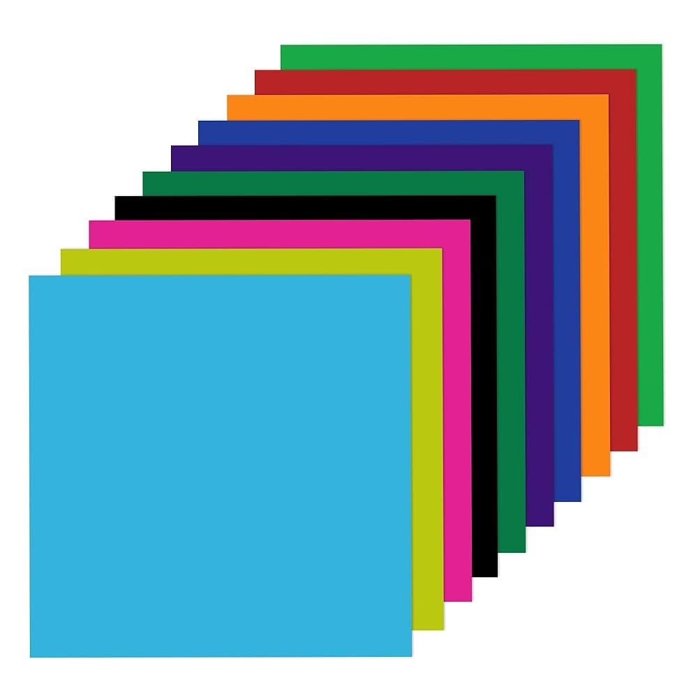 Origami Sheets 15 x15 cm (Assorted colours, 50 sheets)