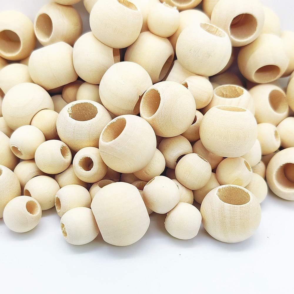 Wooden Beads (12 mm, 25 pcs)